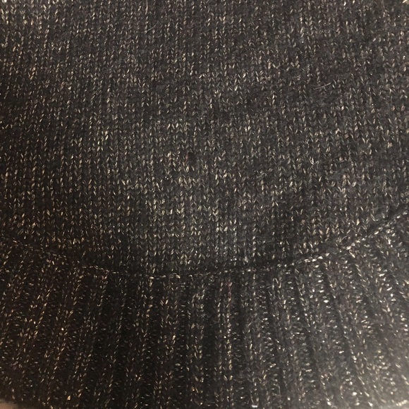 Poncho Michael Kor Black metallic threads - Picture 3 of 3